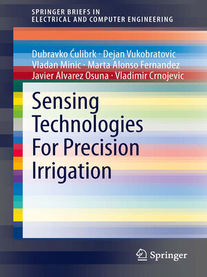 cover image of Sensing Technologies For Precision Irrigation